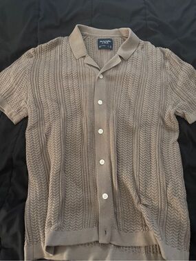 Abercrombie knit polo - Brown